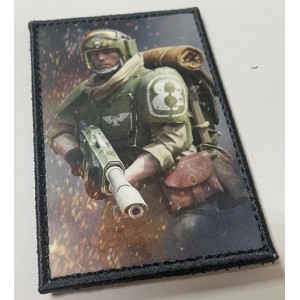 Патч, шеврон на липучке Warhammer Штурмовик [Strike Gear]